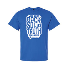 Load image into Gallery viewer, VBS 2024 Rock Solid Truth T-Shirt
